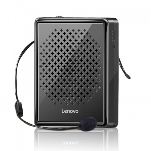 Lenovo A300 掛腰擴音器喇叭連麥克風 | 教師專用咪 小露寶 小蜜蜂 - 黑色