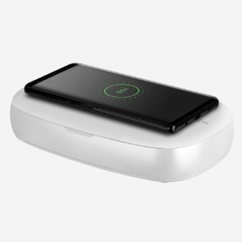 Momax PowerQ QI 無線充電紫外線手機消毒盒 Q.UV BOX (QU1W)| 手機手錶首飾除菌UVC消毒器 | 香港行貨