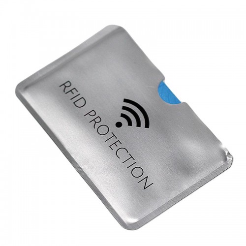 防RFID卡套 防NFC信息盜刷鋁箔 (100個)| 防消磁卡袋