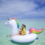 PVC 充氣獨角獸坐騎浮床 | 水上浮排沙灘打卡必備