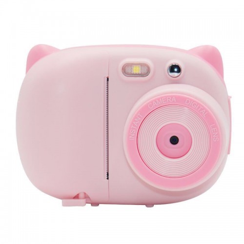 URKUNDE 1500萬像熱敏打印相機 - 粉紅色 | 即影即用兒童相機 小朋友相機