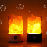 Salt Lamp 負離子水晶鹽燈 USB供電 - 白色