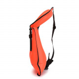 THENICE 成人款浮力簡易款吹氣充氣救生衣 | 浮潛救生圈 游泳裝備 ( 適合身高1.4米以上 ) - 紅色