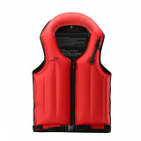 THENICE 成人浮力背心款充氣救生衣 | 成人浮力背心 充氣式衝浪馬甲 - 紅色
