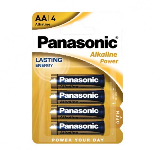 Panasonic LR06-B4 AA 鹼性電池 (4粒裝)