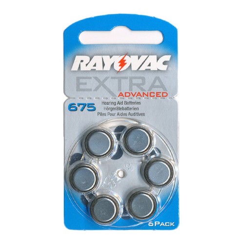 Rayovac PR-44-B6 鈕扣電池 (6粒裝) | 鈕扣電池 助聽器專用電池
