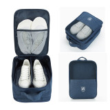 SmartShoes 防水旅行鞋子收納袋 | 運動健身鞋袋 - 深藍色
