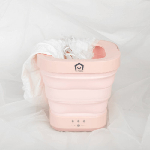 日本Yohome  家の逸便攜式折疊洗衣機 洗衣神器 - 粉紅色 | 香港行貨 ( 限時優惠 )