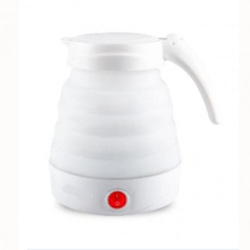 LOHAS 雙電壓摺疊旅行水壺 摺疊式電熱水煲 - 白色 | 香港行貨