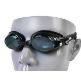 GOMA SILICONE 防霧度數泳鏡 | 200-700度近視泳鏡 OPT700K - 黑色200度