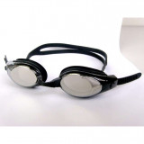 GOMA SILICONE 防霧反光泳鏡 | 防UV游泳訓練眼鏡 G2532M-SG - 黑茶