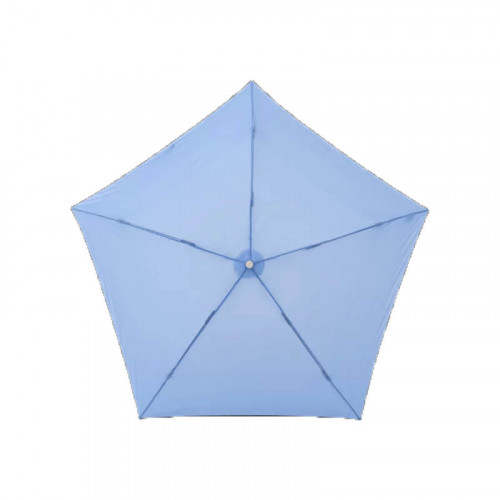 日本 Amvel Pentagon 72 極輕雨傘 | 世界最輕功能傘 一隻雞蛋咁輕 - 淺藍色