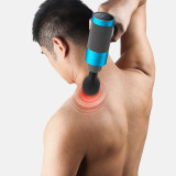 AISZG 筋膜肌肉按摩槍 | 肌肉訓練 物理治療筋膜槍 肌肉酸痛 - 藍色