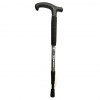 GOMA WS23 三節行山杖 - 灰黑色  (46-90cm) | T柄伸縮式登山杖 