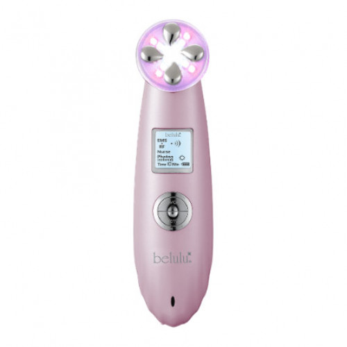 日本 belulu Premium 彩光射頻提拉導入美容儀 | 香港行貨 - 粉紅色