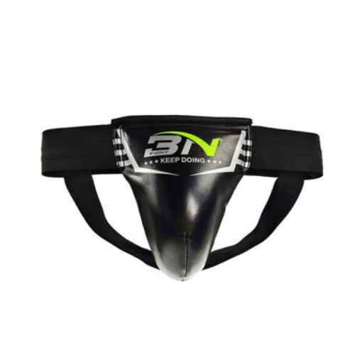 BN 泰拳拳擊訓練護陰護具 - 黑色 - 大碼