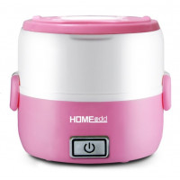HOME@dd - HB13 電熱蒸煮飯盒 - 粉紅 | 公司蒸飯無難度 | 香港行貨
