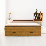 十八紙150cm寬折疊雙人床+床墊 | 風琴紙傢俬 空間魔法師