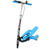 兒童三輪雙腳踏滑板車 - 藍色 | 承重75KG
