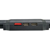 TechCool NCP97 手提電腦散熱器 | 筆記本散熱底座 靜音風扇 - 紅色