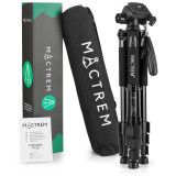 Mactrem PT55 便攜相機三腳架 | 適用於佳能 尼康 | 1/4通用接口