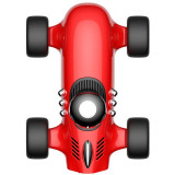 創意F1賽車擺件車用空氣淨化器 | 香氛空氣清新機 - 紅色