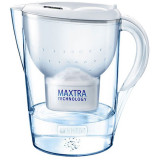 德國Brita Marella XL 3.5L過濾水壺 (一壺一芯) - 白色 | 過濾金屬氯氣 | 濾芯更換提醒 | 香港行貨