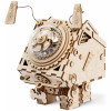 Robotime DIY創意3D木質八音音樂盒(機器狗) | 音樂盒機械器人擺設