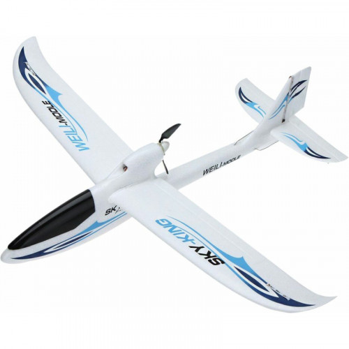 偉力 Wltoys F959 三通道後推式高速遙控飛機 | 遙控滑翔機 - 藍色