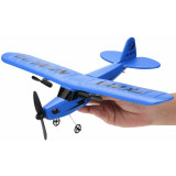 FX803 2.4G兩通遙控滑翔機 | EPP固定翼遙控飛機航模玩具 - 藍色