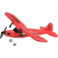 FX803 2.4G兩通遙控滑翔機 | EPP固定翼遙控飛機航模玩具 - 紅色
