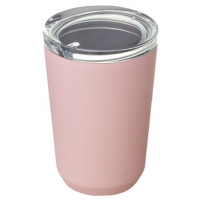 日本 KINTO 不銹鋼咖啡杯 360ml | TO GO TUMBLER 隨行杯保溫杯 - 粉紅色
