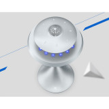 磁懸浮UFO藍牙喇叭 | 七彩燈光音響藍牙音箱 - 銀色