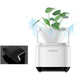 Nuobio J009 微生態負離子空氣淨化器 | 去除空氣中灰塵 帶花盆小花園設計