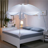 蒙古包蚊帳超細孔 1.8米雙人床適用款 - 白色