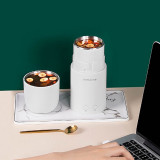 Nathome 便攜多功能養生壺水瓶 | 小型全自動旅行燒水壺 - 白色
