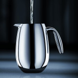 bodum COLUMBIA 不銹鋼手壓咖啡壺 350ml | 雙層隔熱法壓壺  - 啞光款