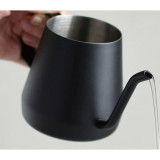 日本KINTO POUR OVER 不銹鋼細口手沖咖啡壺 430ml | 簡約風手沖水壺  - 黑色