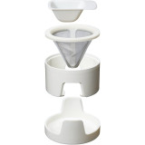 日本KINTO COLUMN 不銹鋼濾網手沖咖啡過濾器 | 可拆卸便攜不銹鋼濾網 |免濾紙設計