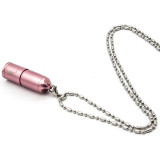 WUBEN G343 防水項鏈強光手電筒 | 掛鏈頸鏈鈦合金迷你電筒 - 粉紅色