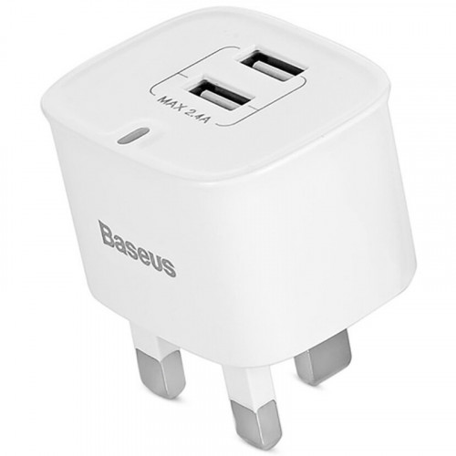 倍思 BASEUS 2.4A雙USB充電器 | USB手機充電插頭