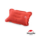 Naturehike 輕量便攜折疊式麂皮絨充氣枕頭 (NH15A001-L) | 露營充氣枕 - 橙色