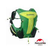 Naturehike 12L輕量化背心式越野跑步後背包 (NH70B067-B) | 行山跑山水袋包  - 綠色