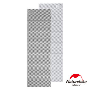 Naturehike 單人加厚耐壓蛋巢型折疊防潮墊睡墊 (NH19QD008) - 灰色
