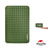 Naturehike 舒適雙人輕量TPU充氣睡墊 (NH19QD010) | 加厚加寬地墊防潮墊 - 綠色