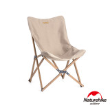 Naturehike 戶外便攜式可拆卸蝴蝶椅 (NH19Y001-Z) | 摺疊月亮椅釣魚椅  - 卡其色