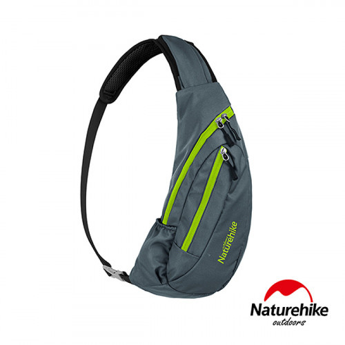 Naturehike 6L多功能防水單肩斜背包 (NH23X008-K) | 運動胸前包  - 灰色