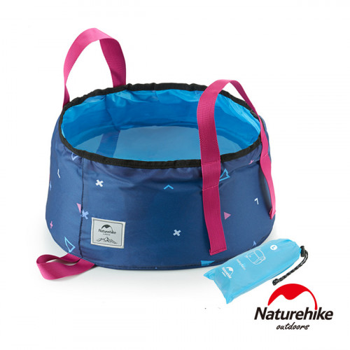 Naturehike 16L 輕量耐磨摺疊儲水盆 童趣系列 附收納袋 (NH18L010-P1) - 藍色