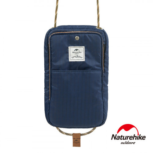Naturehike 頸掛式防水旅行護照證件收納包 (NH17X010-B) - 藍色