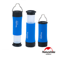 Naturehike 二合一LED手電筒營燈(NH15A003-I) | 三段式帳棚燈 營地燈 - 藍色